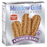 Meadow Gold Frozen Krunch Bars, 6 Each