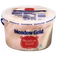 Meadow Gold Ice Cream, Neapolitan, 4 Quart