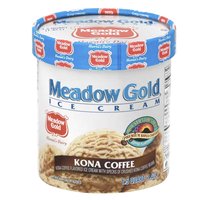 Meadow Gold Ice Cream, Kona Coffee, 48 Ounce