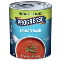 Progresso Vegetable Classics Tomato Basil Soup, 19 Ounce