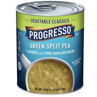 Progresso Vegetable Classics Green Split Pea Soup with Bacon, 19 Ounce