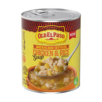 Old El Paso Mexican Style Chicken and Rice Soup with Corn, 18.5 Ounce