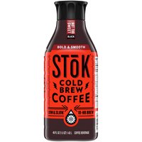 Stok Bold & Smooth Not Too Sweet Black Cold Brew Coffee, 48 Ounce