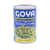 Goya Premium Green Pigeon Peas, Gandules Verdes, 15 Ounce