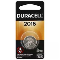 Duracell 2016 Battery 3V, 1 Each