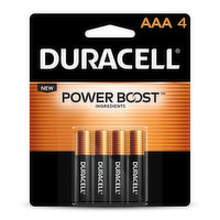 Duracell Coppertop Alkaline Battery, AAA (4-pack), 4 Each