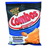 Combos Crackers, Cheddar Cheese, 6.3 Ounce