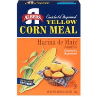 Albers Yellow Enriched & Degermed Corn Meal, 20 Ounce