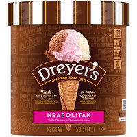 Dreyer's Classic Ice Cream, Neapolitan, 48 Ounce