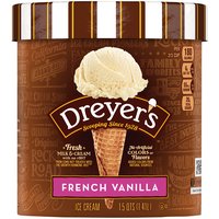 Dreyer's Classic Ice Cream, French Vanilla, 48 Ounce