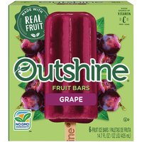 Outshine Grape Frozen Fruit Bars, 6 Each