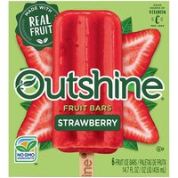 Outshine Fruit Bars, Strawberry, 6 Each