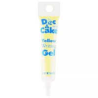 Dec A Cake Writing Gel, Yellow, 0.75 Ounce