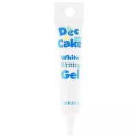 Dec A Cake Writing Gel, White, 0.75 Ounce