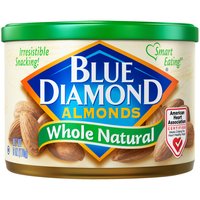 Blue Diamond Whole Natural Almonds, 6 Ounce