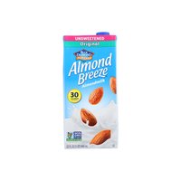 Almond Breeze Almond Milk, Unsweetened, 32 Ounce