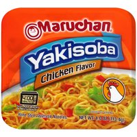 Maruchan Yakisoba, Chicken Flavor Noodles, 4 Ounce