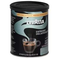 Lavazza Medium Roast Decaffeinated Ground Coffee Espresso, 8 Ounce