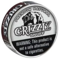 Grizzly Snuff Roll, 1 Each