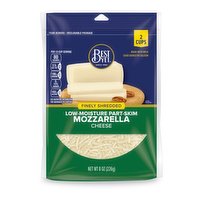 Best Yet Mozzarella Cheese, Fancy Shredded, 8 Ounce