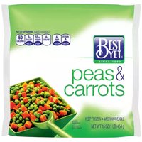 Best Yet Frozen Peas & Carrots, 16 Ounce