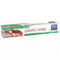 Best Yet Clear Plastic Wrap, 100 Square foot