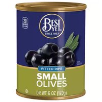 Best Yet Small Pitted Olives, 6 Ounce