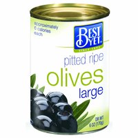 Best Yet Pitted Olives, Large, 6 Ounce