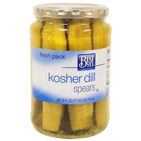 Best Yet Kosher Dill Pickle Spears, 24 Ounce