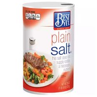 Best Yet Plain Salt, 26 Ounce