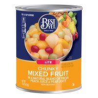 Best Yet Lite Chunky Mixed Fruit, 15 Oz, 15 Ounce