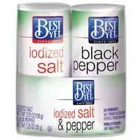 Best Yet Iodized Salt & Black Pepper
, 5 Ounce