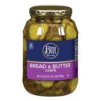 Best Yet Pickles, Bread & Butter Chips, 24 Ounce