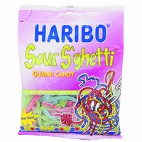 Haribo Sour Spaghetti Gummi Candy, 5 Ounce