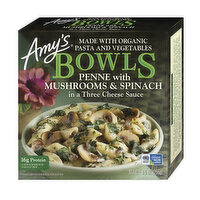 Amy's Mushroom & Spinach Penne, 9 Ounce