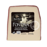 Boar's Head All Natural Fontina Cheese, 9 Ounce