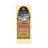 Boar’s Head Imported Switzerland Swiss Cheese, 9 Ounce