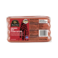 Boar's Head Beef Frankfurters, Original Recipe, 12.5 Ounce