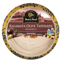 Boar's Head Kalamata Olive Tapenade Hummus, 10 Ounce