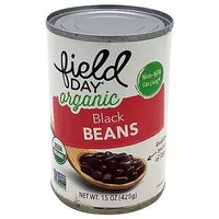 Field Day Organic Black Bean, 15 Ounce