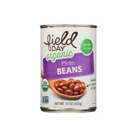 Field Day Organic Pinto Beans, 15 Ounce