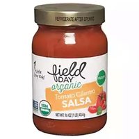 Field Day Organic Salsa, Medium, 16 Ounce