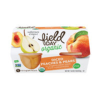 Field Day Peaches & Pears Fruit Cups, 16 Ounce