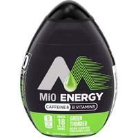 Mio Energy Green Thunder, Caffeinated, 1.62 Ounce