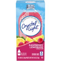 Crystal Light Raspberry Lemonade Powdered Drink Mix, Sugar Free, 10 Each