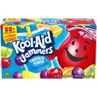 Kool-Aid Jammers, Tropical Punch (Pack of 10), 60 Ounce