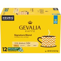 Gevalia Signature Blend Coffee, K-Cup Pods, 4.12 Ounce