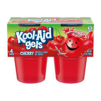 Kool-Aid Gels Cherry Snacks, 4-ct Cups, 14 Ounce