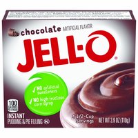 Jell-O Chocolate Instant Pudding Mix, 3.9 Ounce