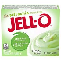 Jell-O Instant Pudding Mix, Pistachio, 3.4 Ounce